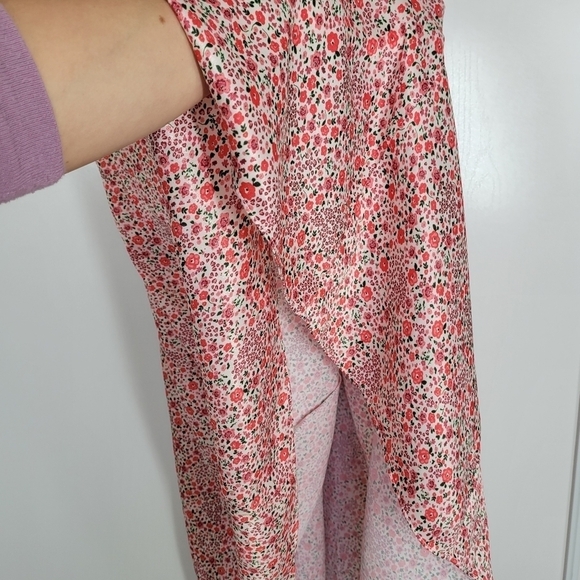 RESA‎ Hannah Ditsy Floral Slip Madi Satin Dress XS - Picture 5 of 10